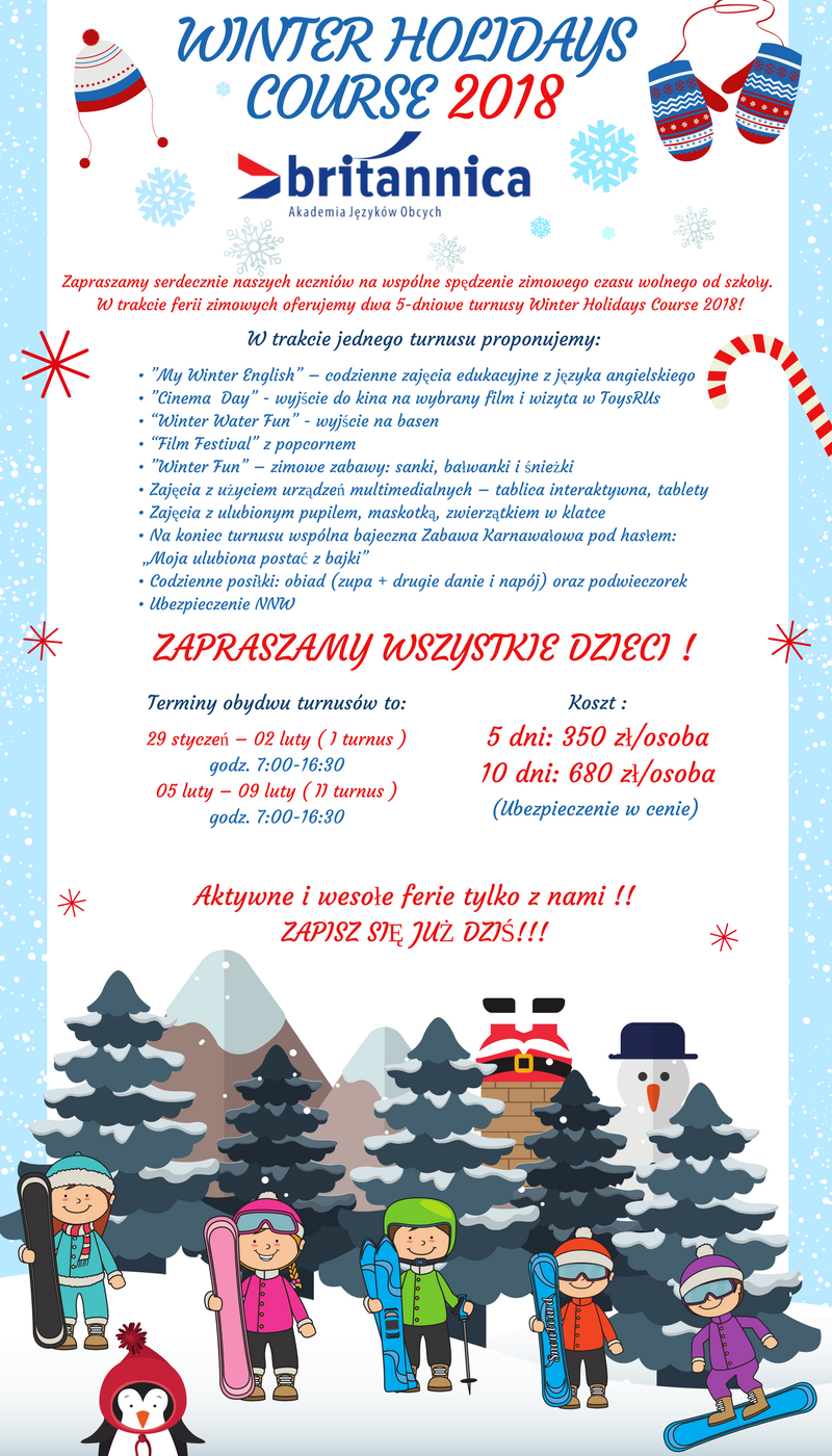 ferie zimowe 2018 lublin